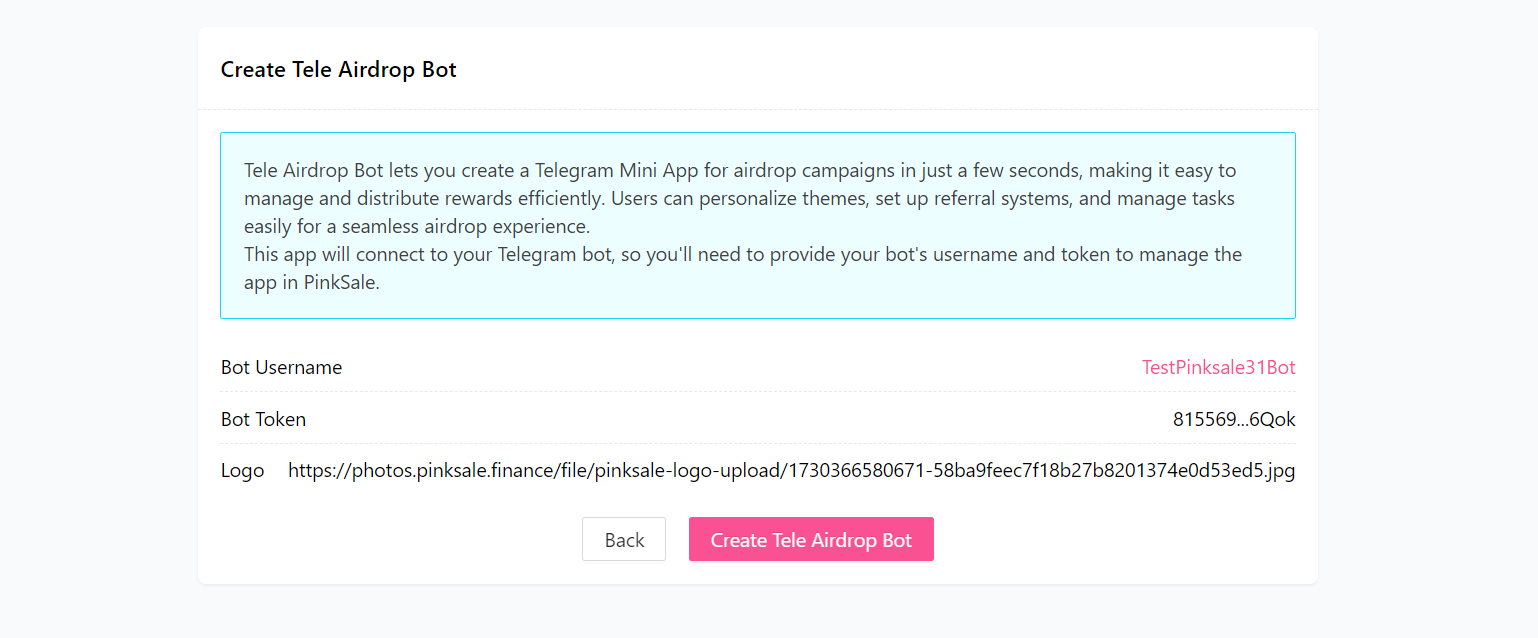 Airdrop Bot Info - Part 2