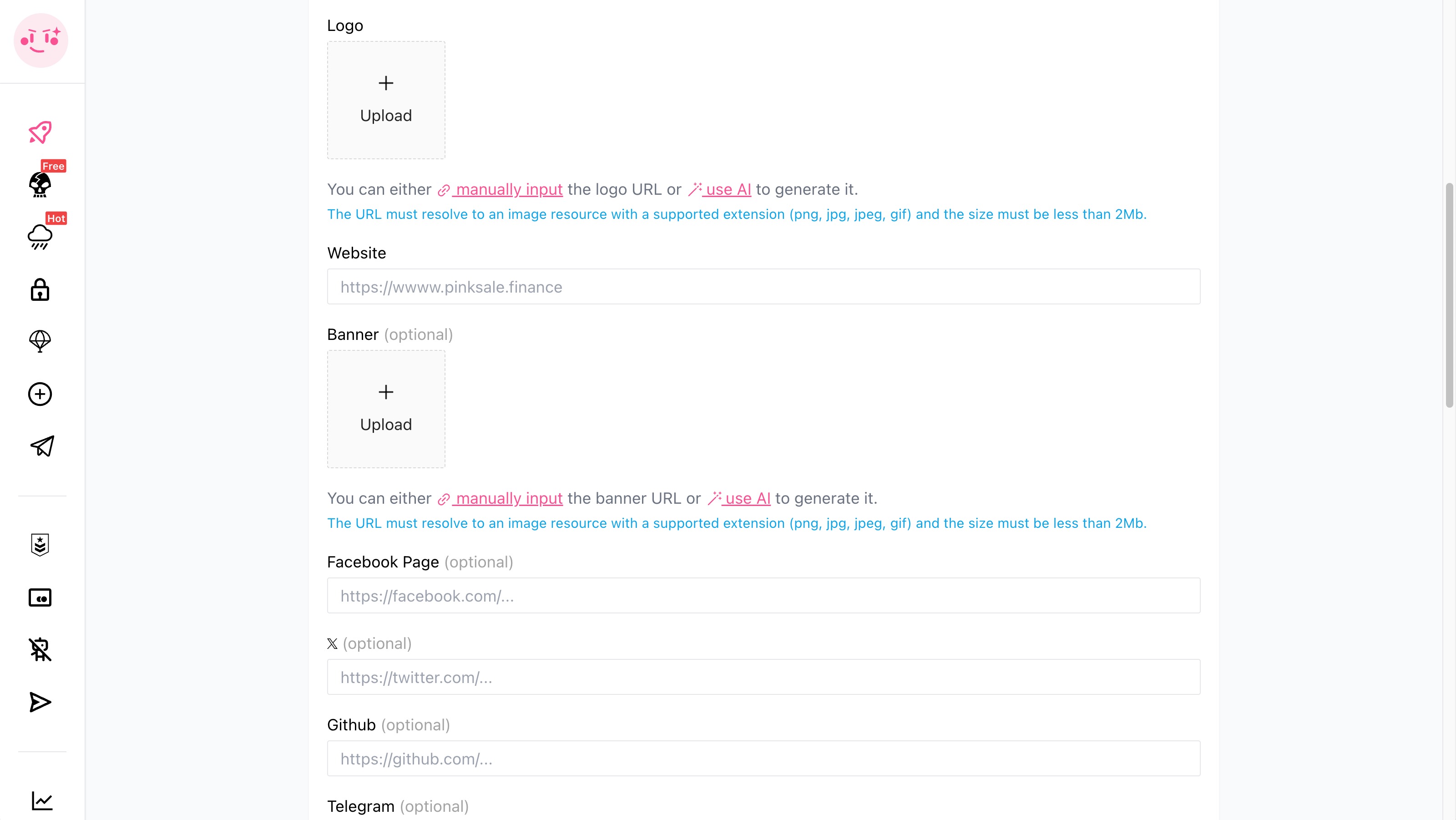 Create A Presale Manual Listing Step 4