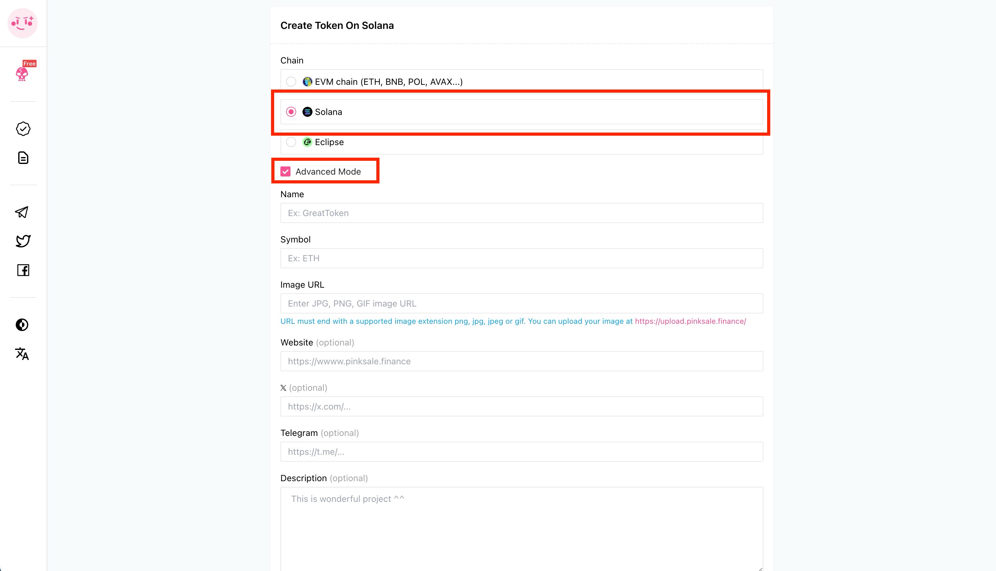 Create A Whitelist Degen Solana 1