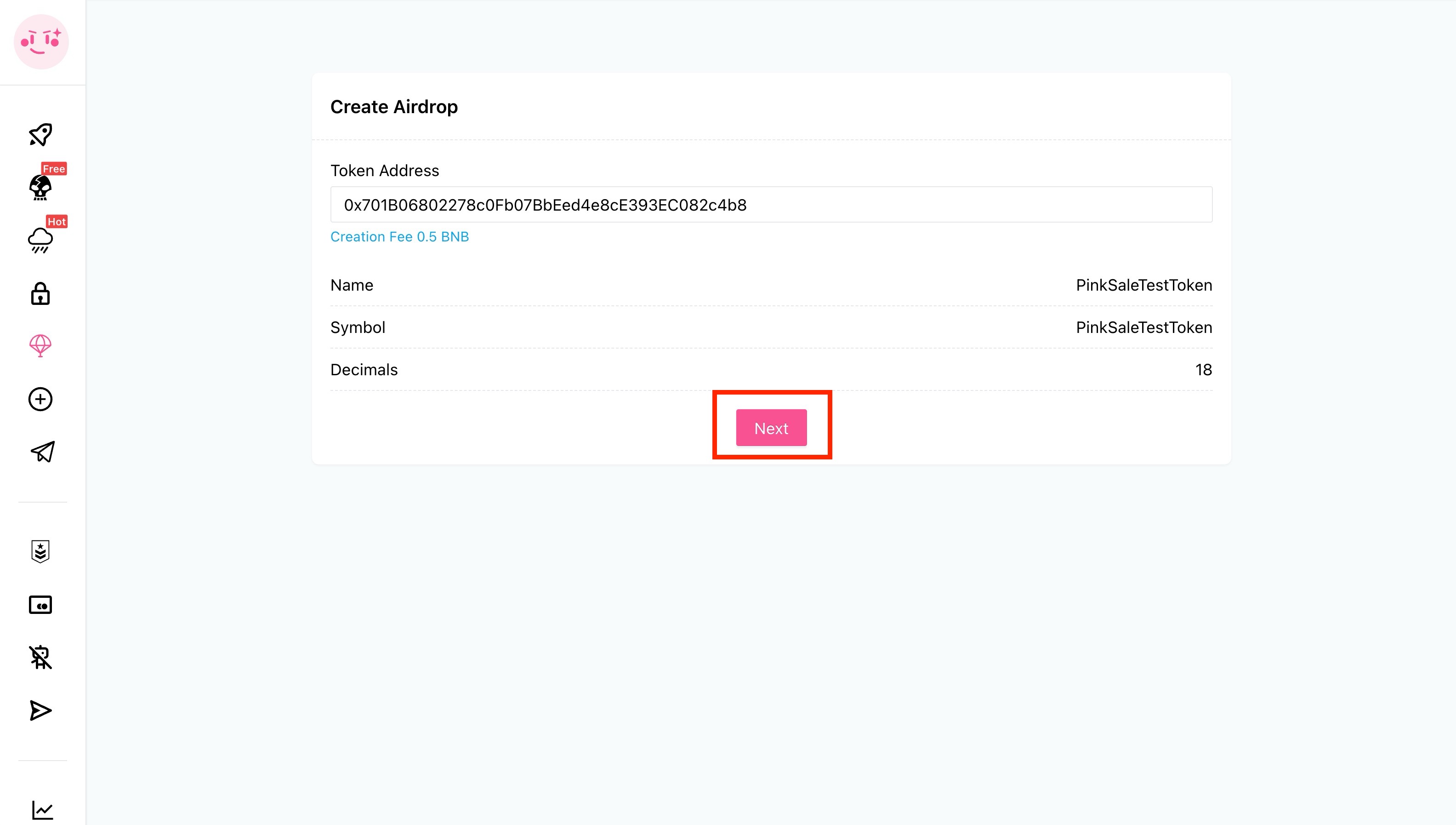 Create An Airdrop 2